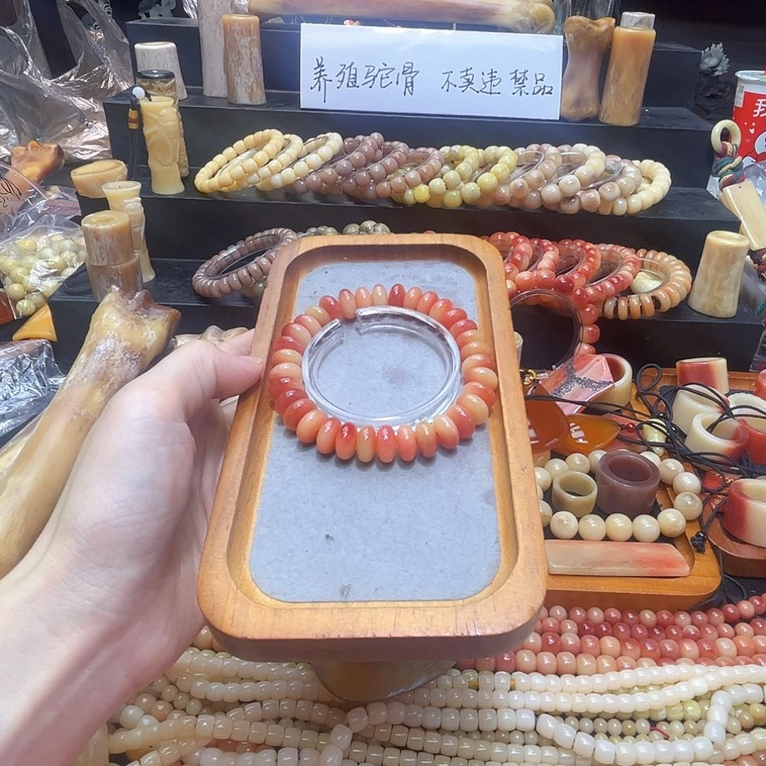 无非金属算盘珠手串1.2