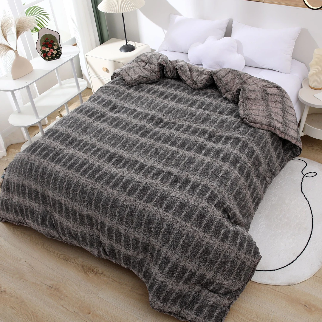 【翟鸿-四件套】高档轻奢简约老钱风 小香款格格亲肤床品