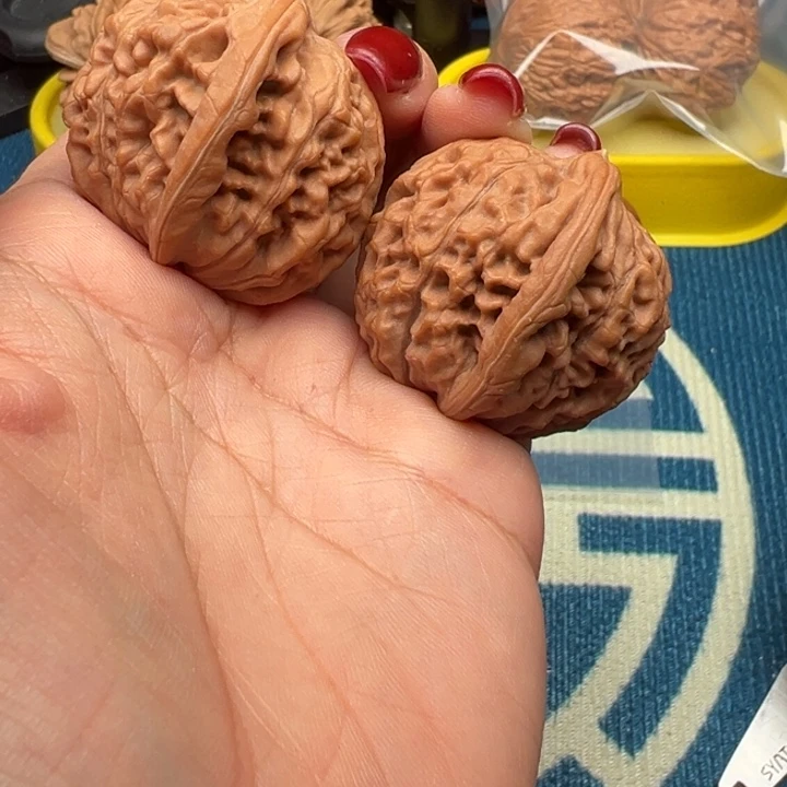 吊坠桃核文玩莲花36