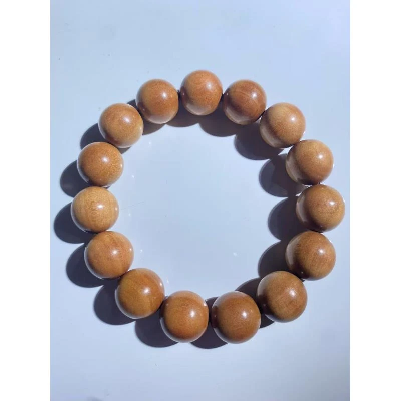 【九韵木语】印度迈索尔老山檀 1.5单圈文玩手串 LST0018