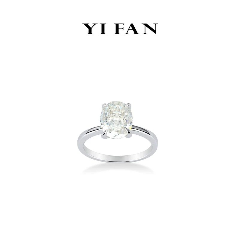 925银合成锆石戒指 1284-白鸽子蛋三克拉高级感时尚戒指