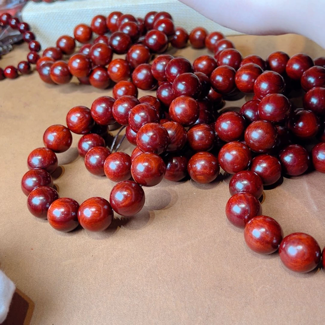 小叶紫檀手串/手链1.8泥料金星