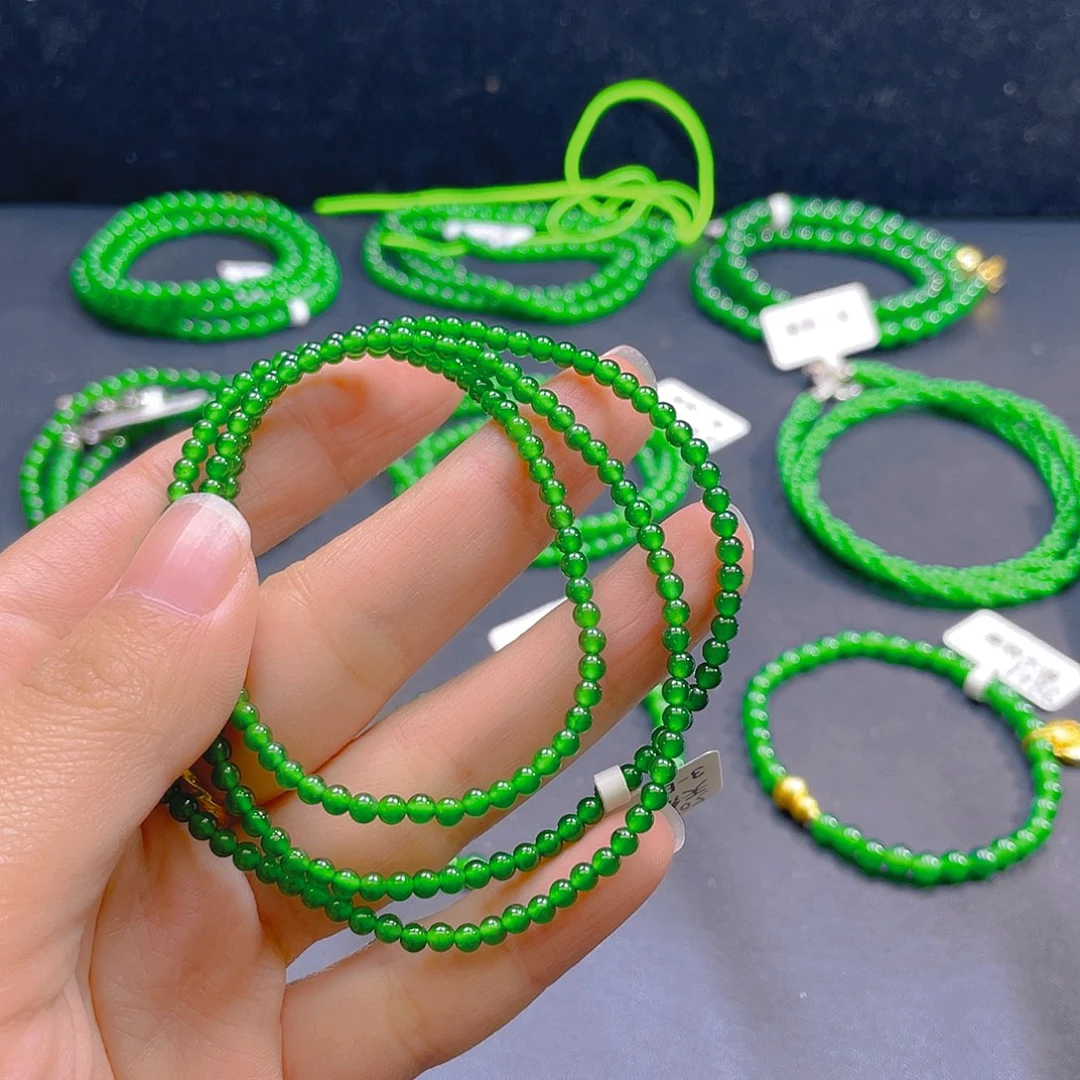 翡翠未镶嵌颈饰卡3