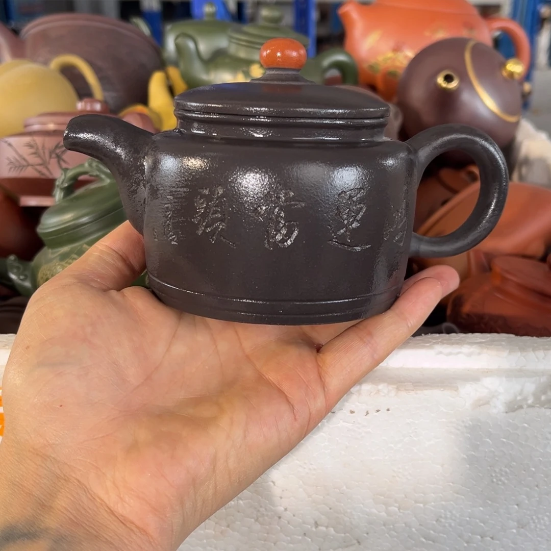 茶壶紫砂鸿运当头