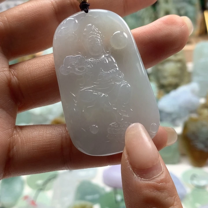 未镶嵌定制翡翠观音