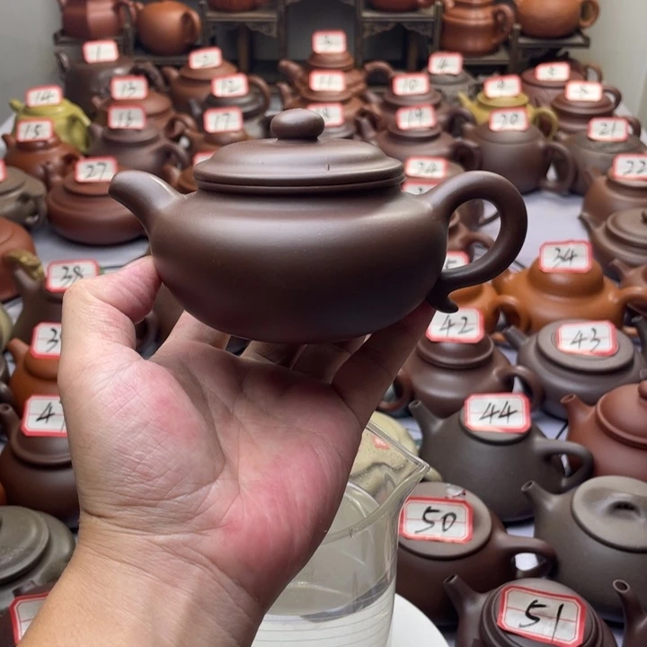 空***空茶壶紫砂宜兴紫砂半手工