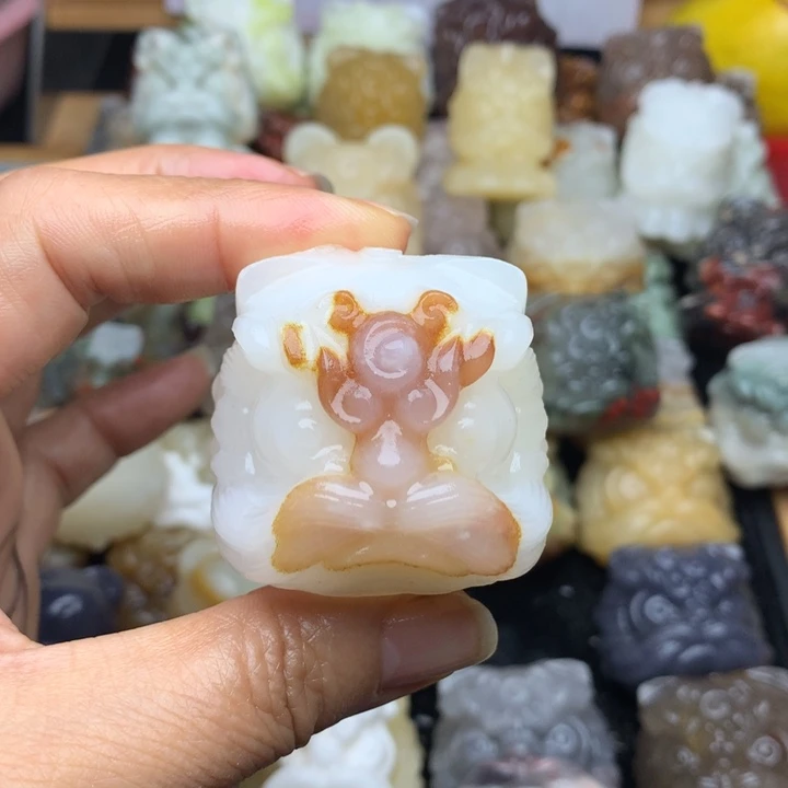 玛瑙/玉髓合金挂件