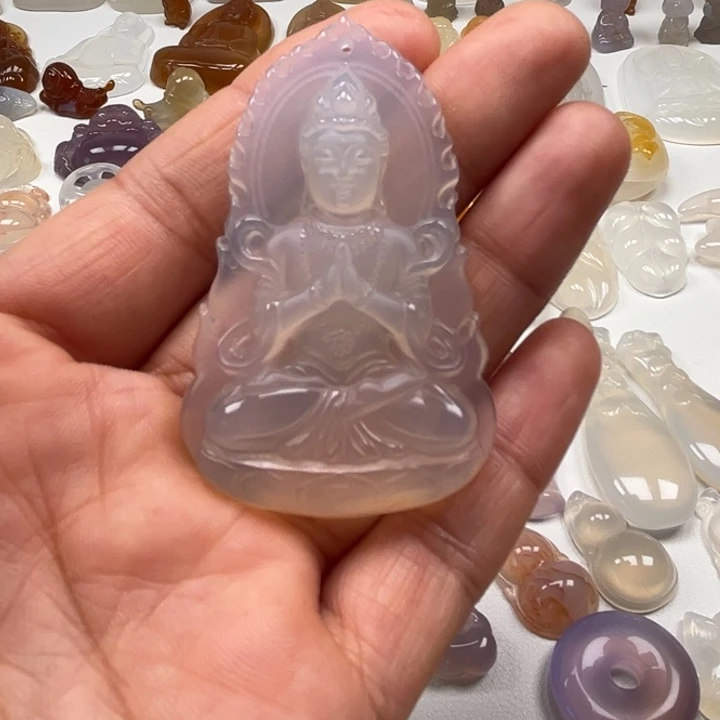 玛瑙/玉髓未镶嵌颈饰