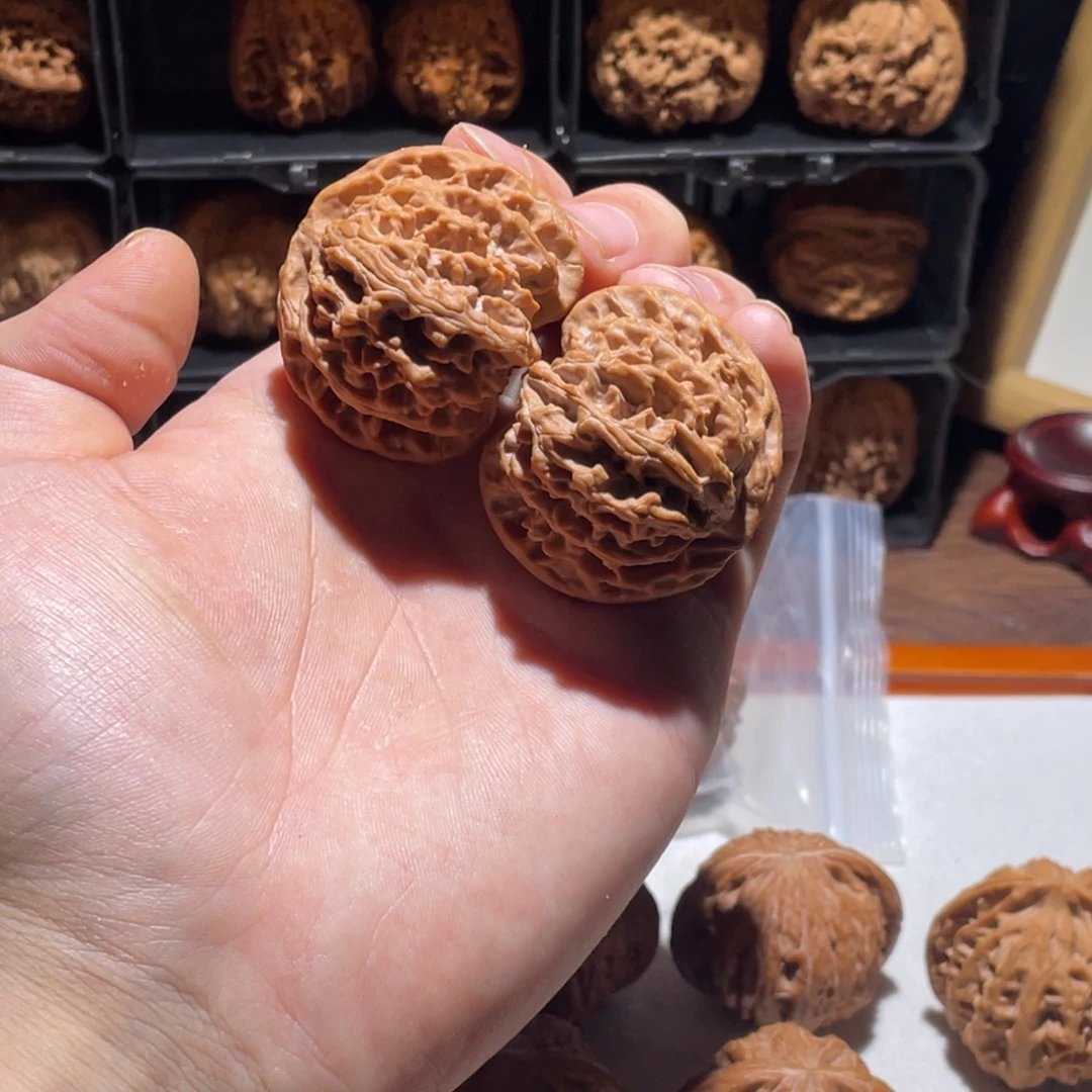 吊坠文玩核桃43全品苹果园