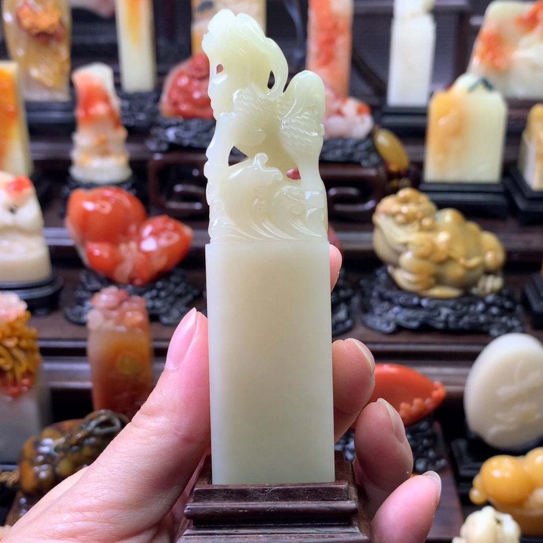 寿山石印石寿山石芙蓉