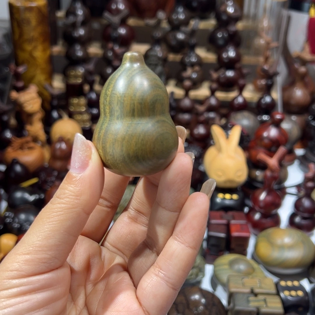 香榧木绿檀绿檀葫芦