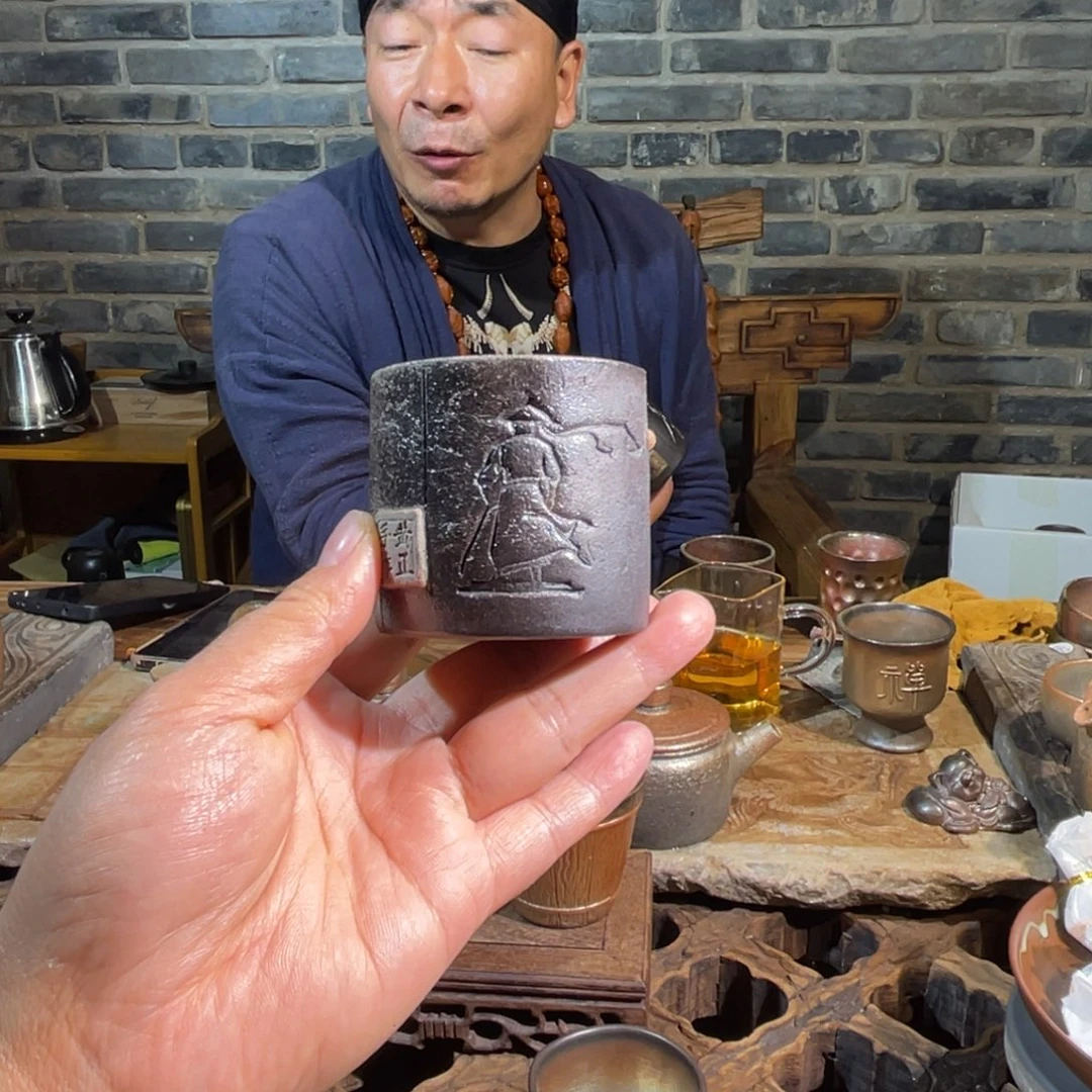 美***情杯云南陶泥柴烧茶具