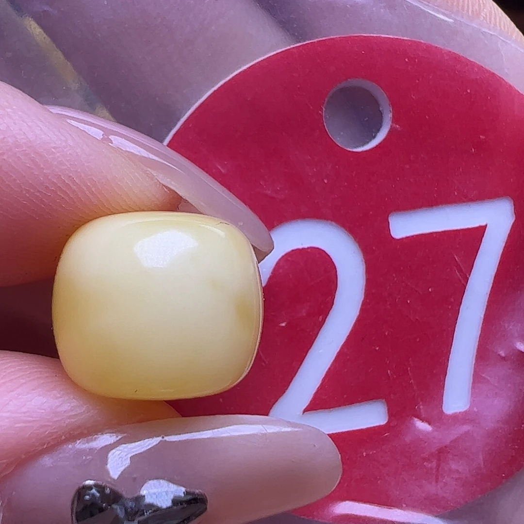 蜜蜡未镶嵌珠宝奇石11.8mm老型