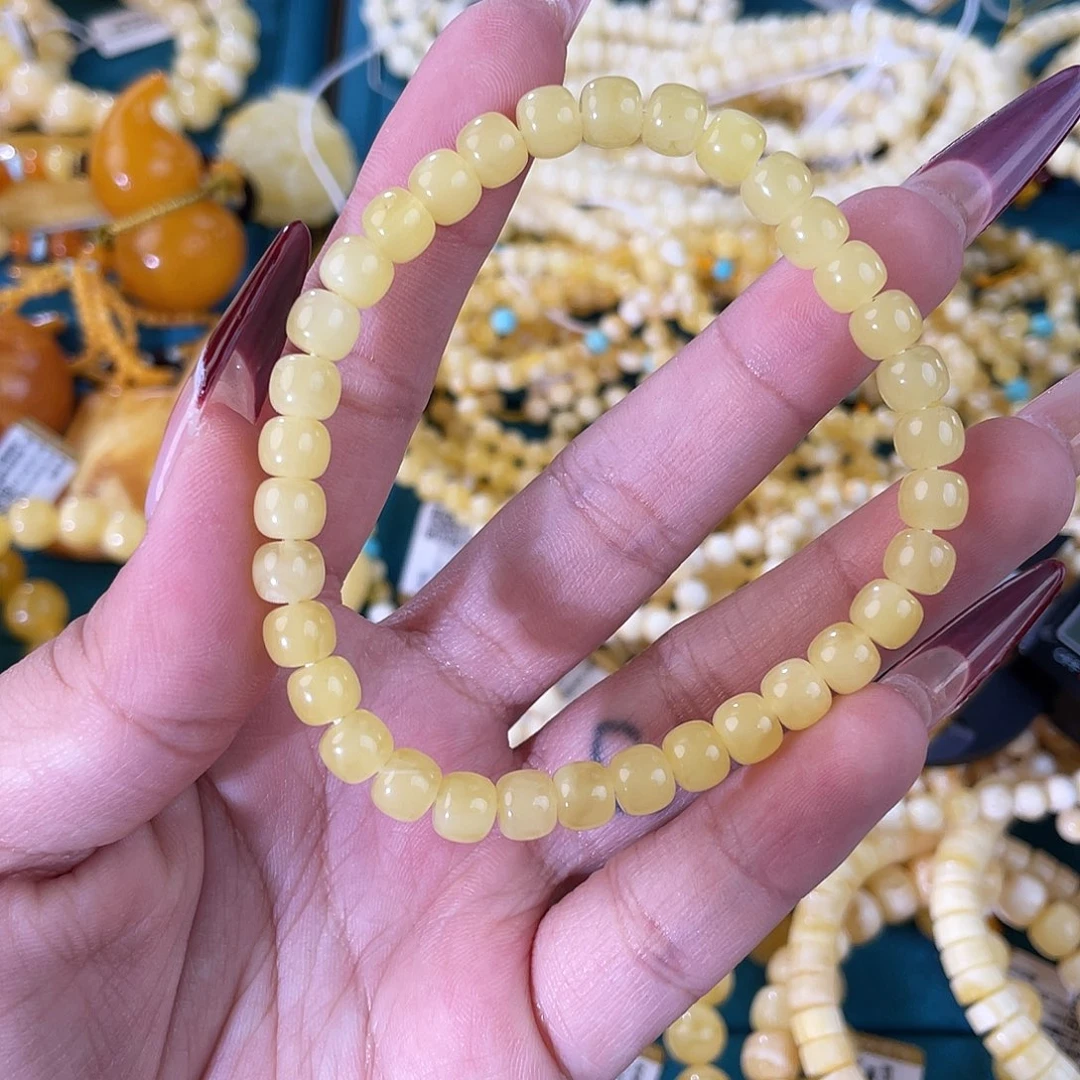 琥珀裸石未镶嵌老型