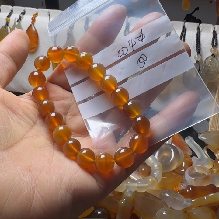 一***心玛瑙/玉髓未镶嵌颈饰004