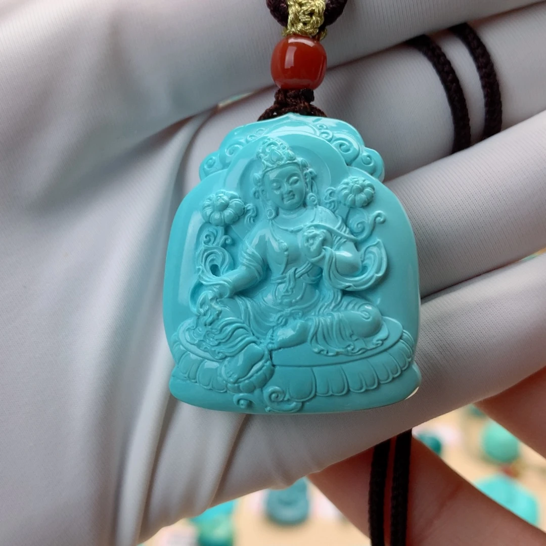 未镶嵌绿松石挂件