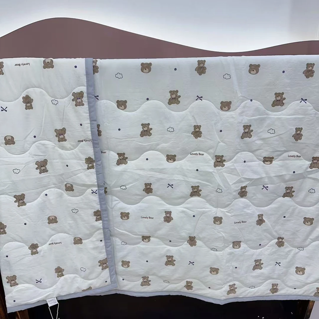 米豆酷尔 卡通印花四季被120*150