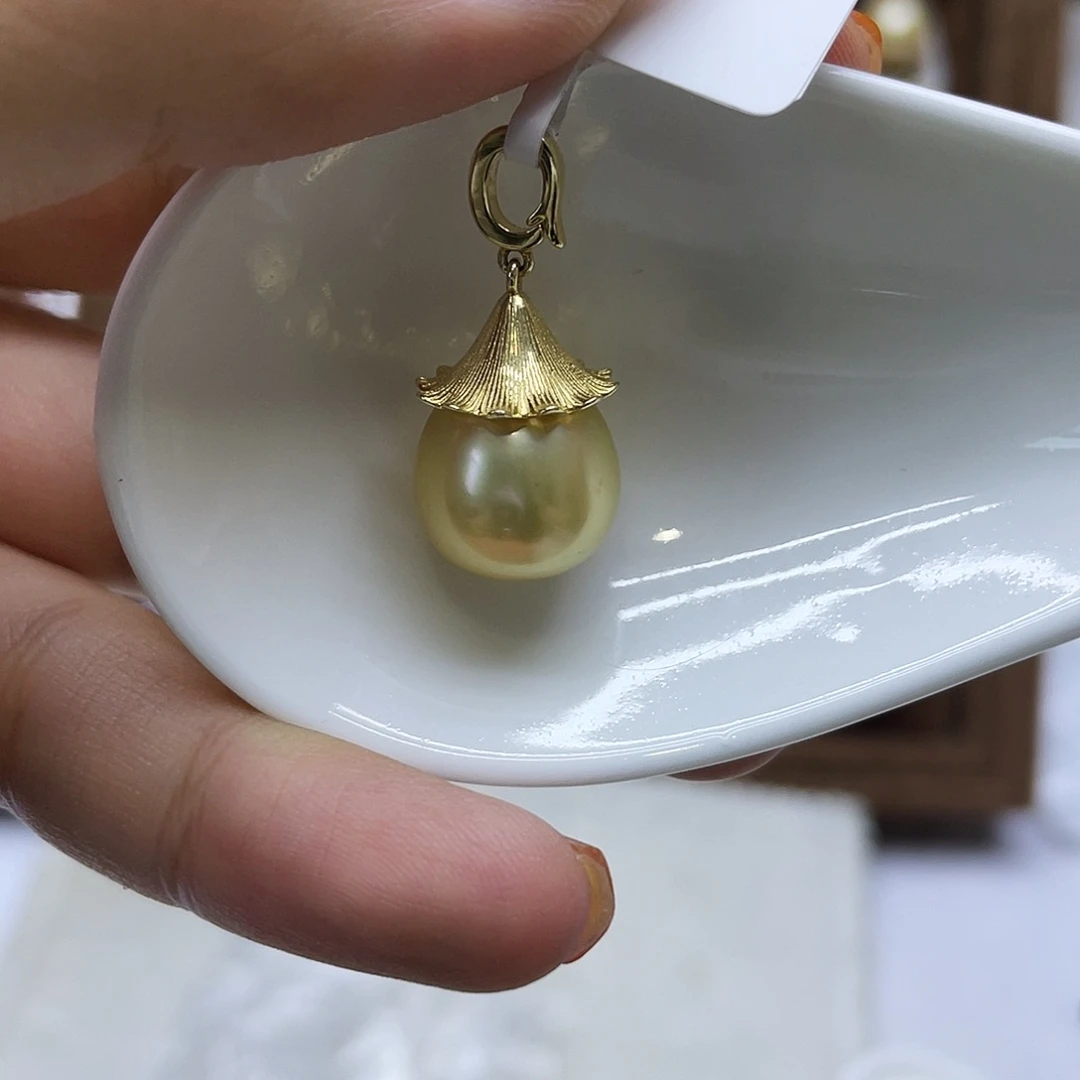 颈饰海水珍珠银S925镶嵌