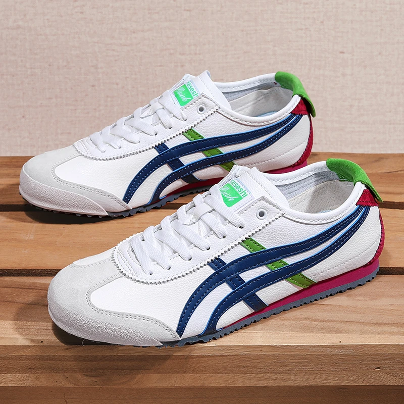 【爆款推荐】2025春夏时尚百搭真皮休闲运动鞋男女情侣低帮阿甘潮鞋