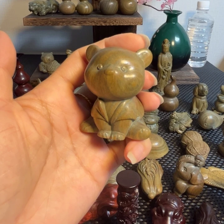 大叶紫檀（黑酸枝木类）小熊