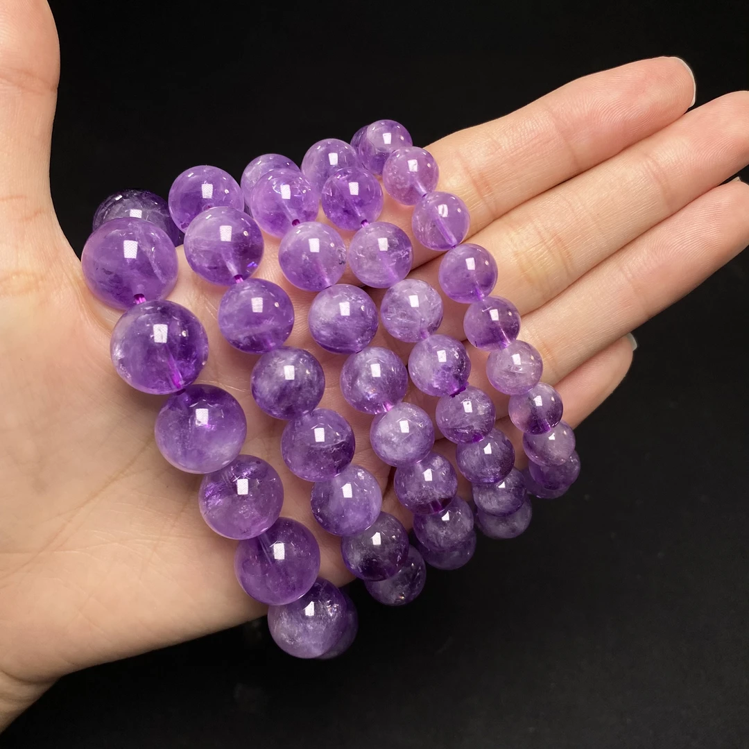 Y194 紫喜马拉雅手链8-12mm多样性发一
