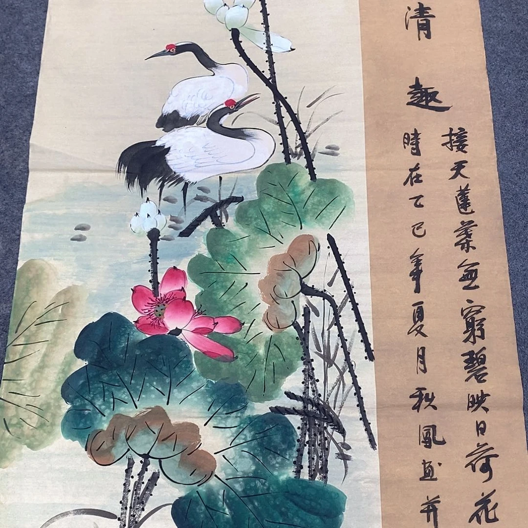 国画国画手绘作品