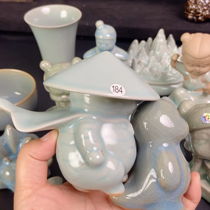 【闪购商品】风***笑两个小摆件福利价