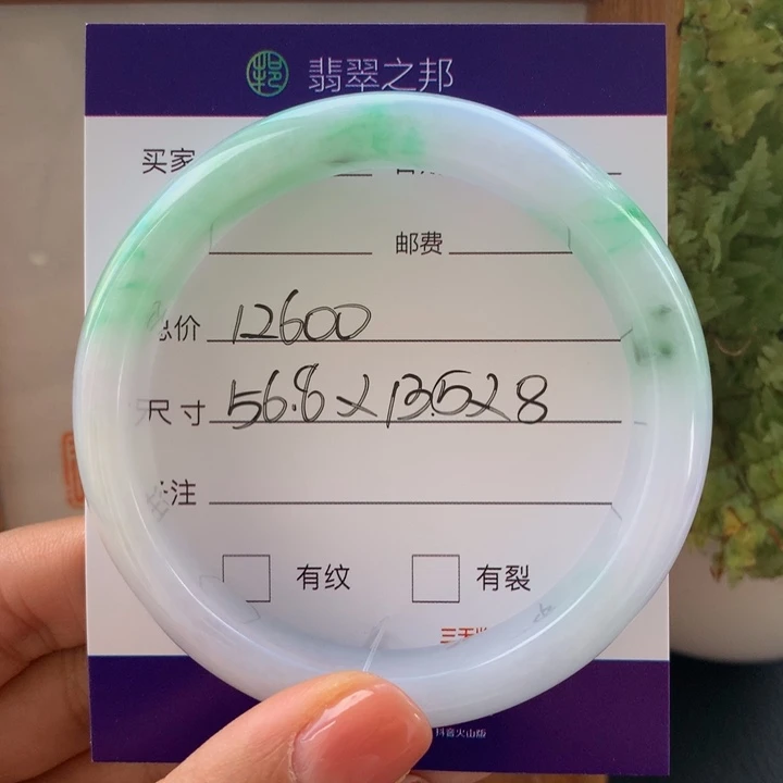 翡翠未镶嵌手镯翡翠手镯56