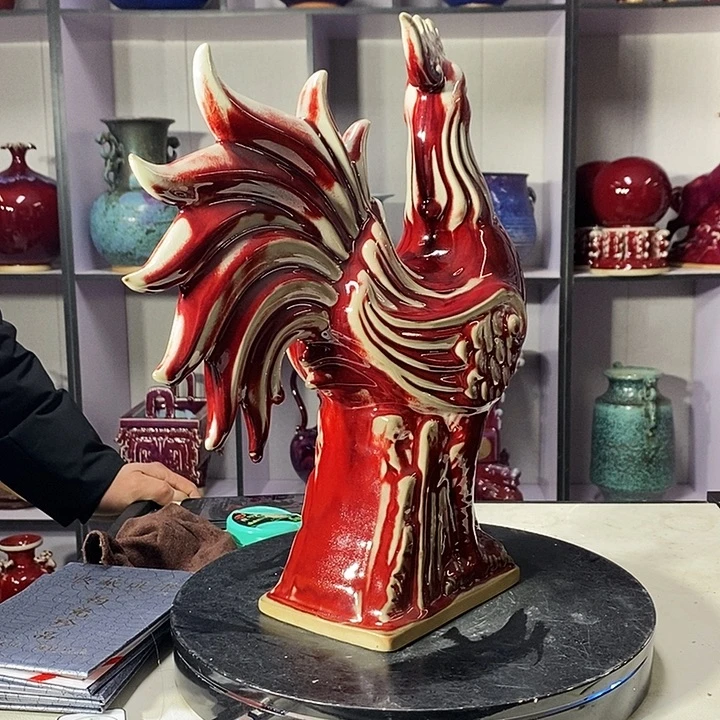 瓷片中国神垕精品钧瓷