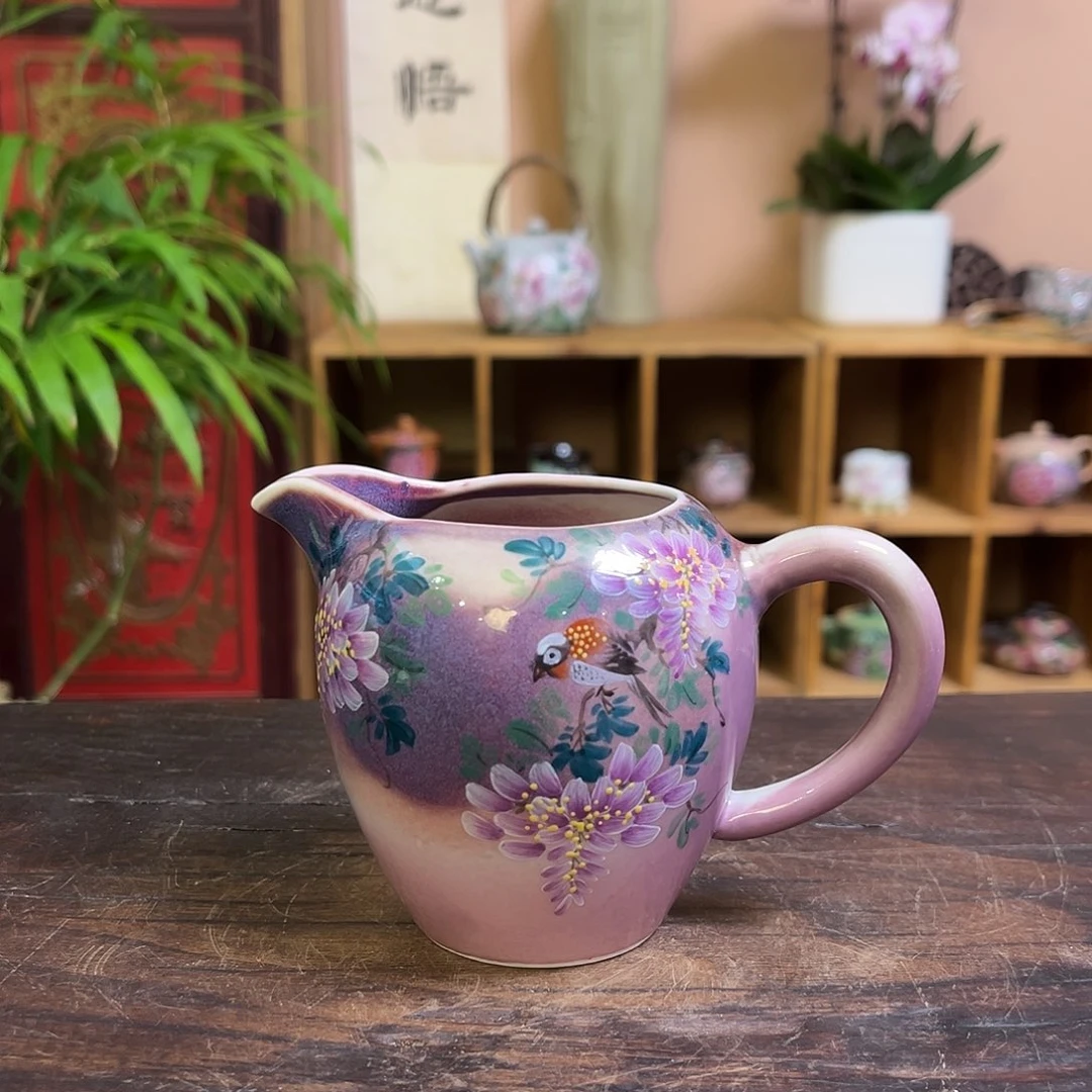 柴烧手工手绘陶瓷