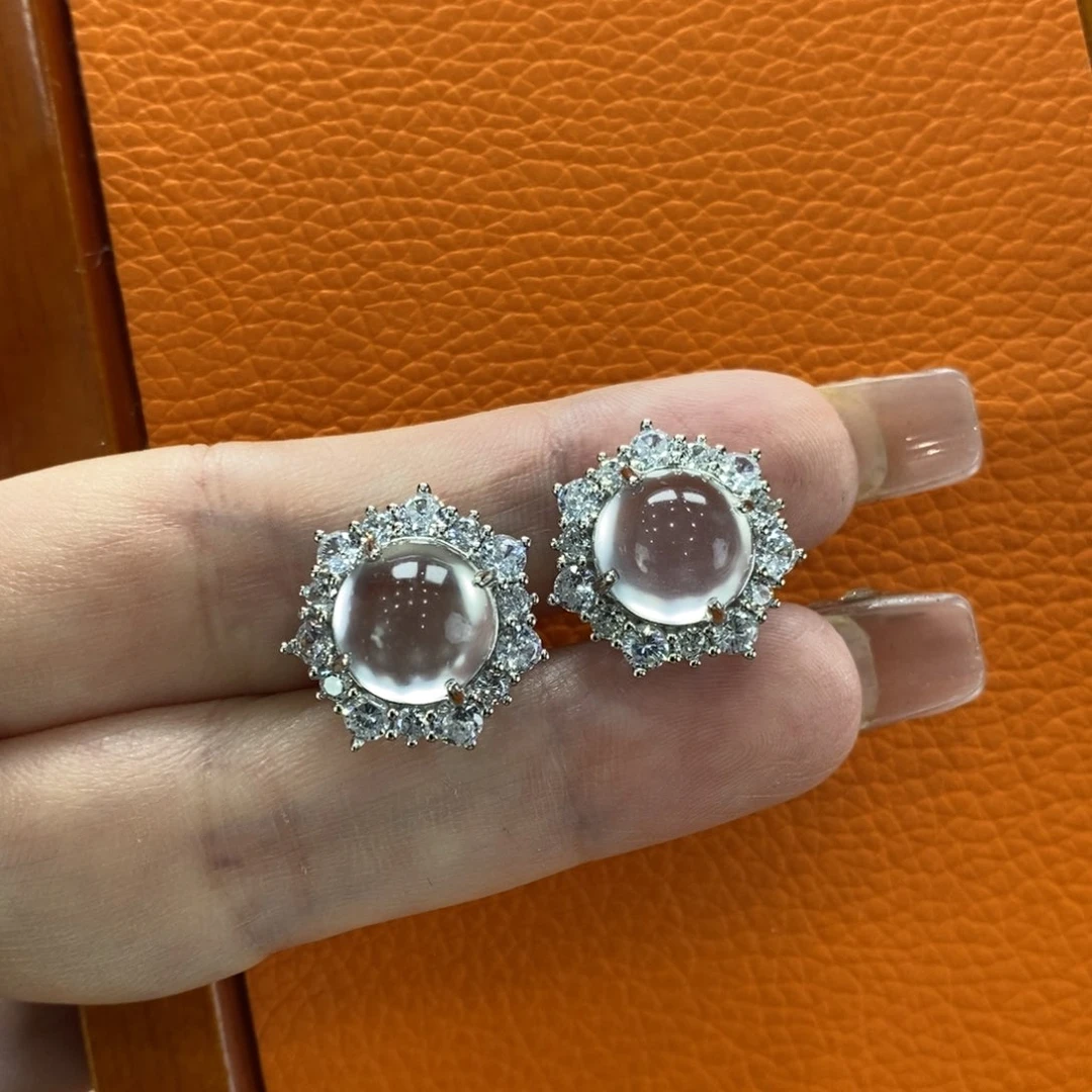 石英质玉吊坠(赠链)银S925镶嵌我***魚