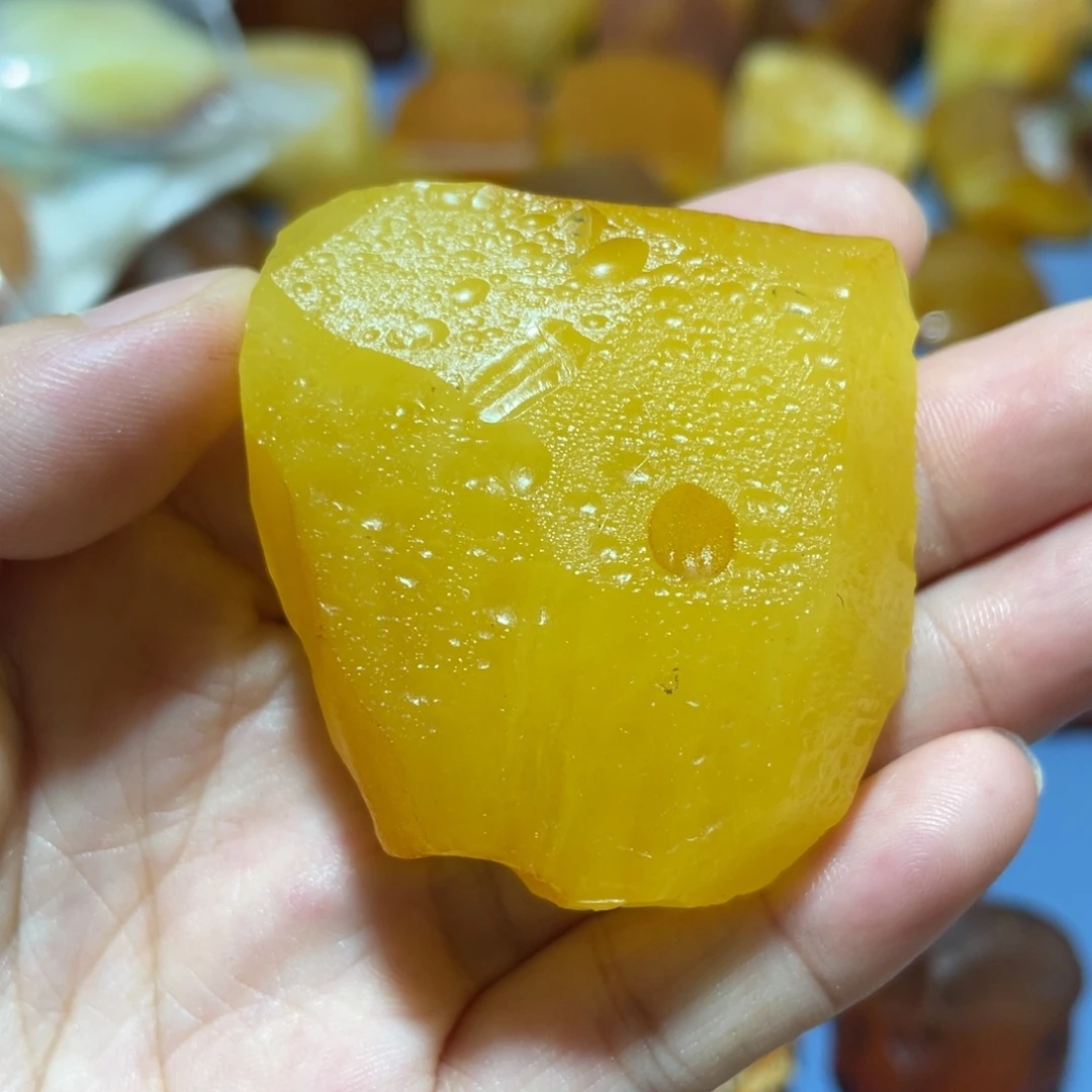 未镶嵌定制蜜蜡随形