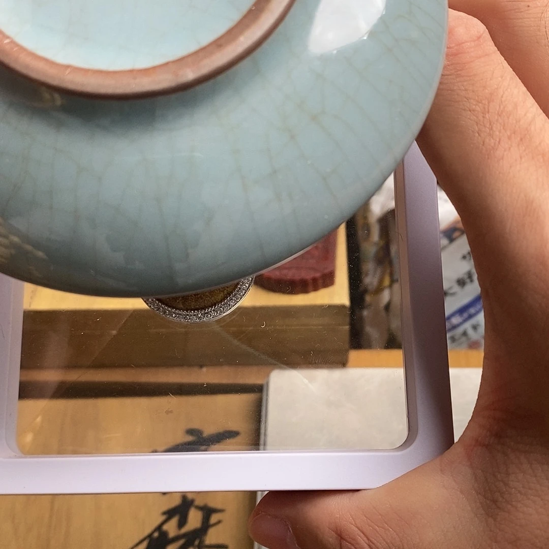 碟瓷器制作工艺精湛精巧