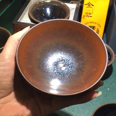 【闪购商品】茶盏建盏主人杯图片款