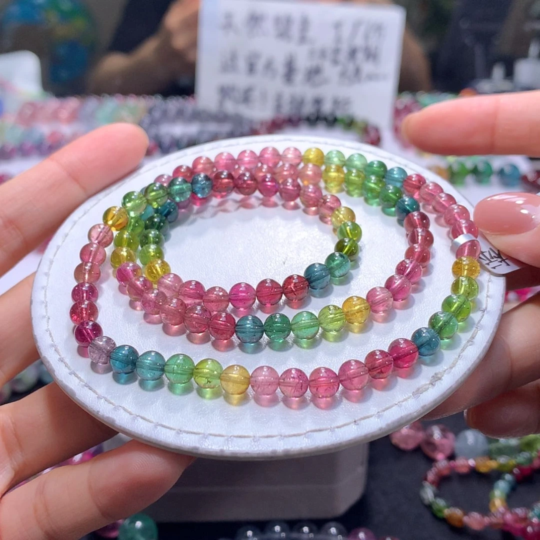 【闪购商品】未镶嵌手串碧玺5.6m