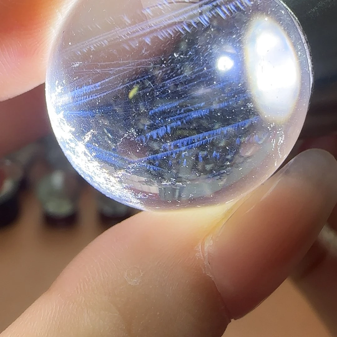 清***图水晶未镶嵌摆件B030