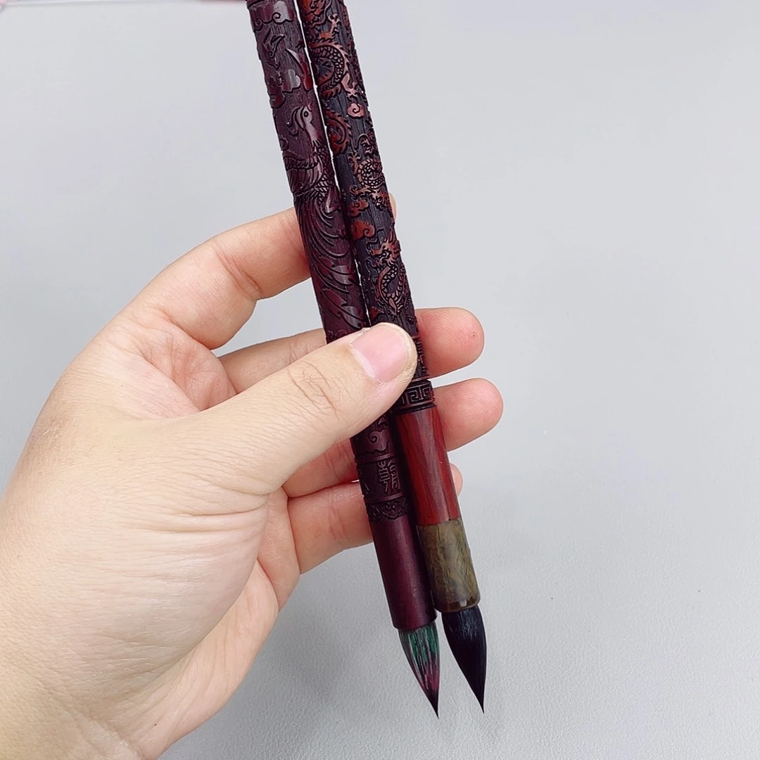 高货毛笔2支，百鸟和九五出锋2.4
