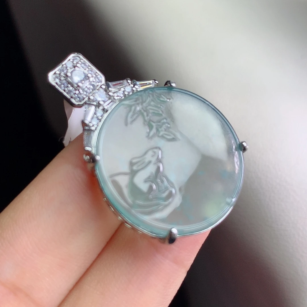 【闪购商品】翡翠未镶嵌颈饰翡翠吊坠