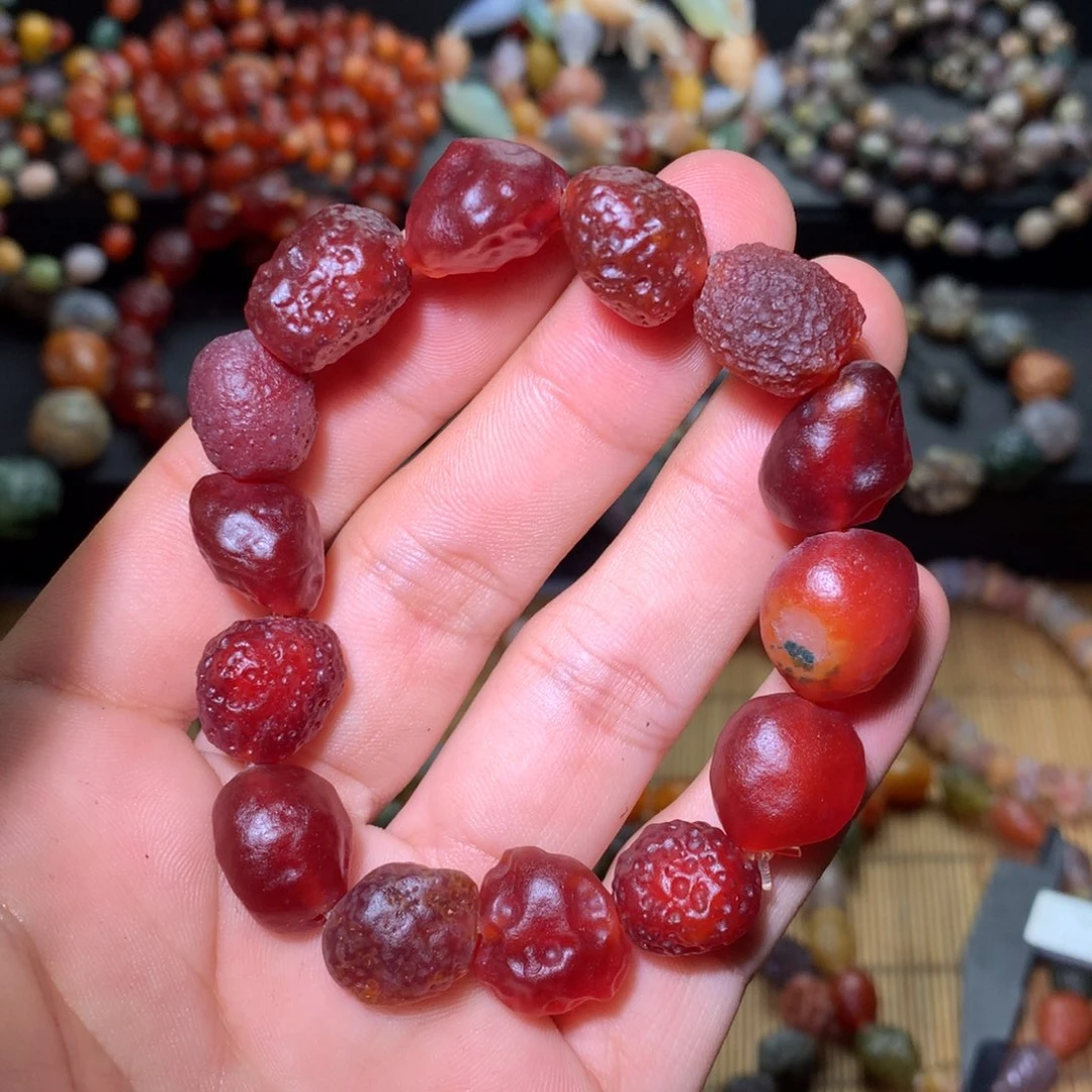 玛瑙/玉髓未镶嵌手链