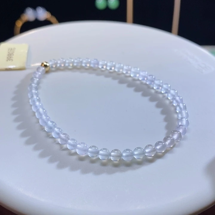 翡翠未镶嵌颈饰翡翠高冰手串