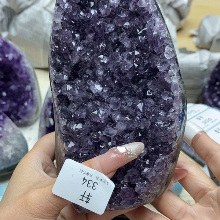 未镶嵌紫晶大型摆件（非配饰）