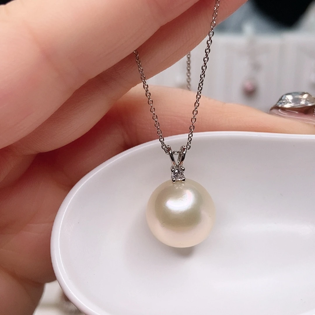 合金吊坠(赠链)淡水珍珠