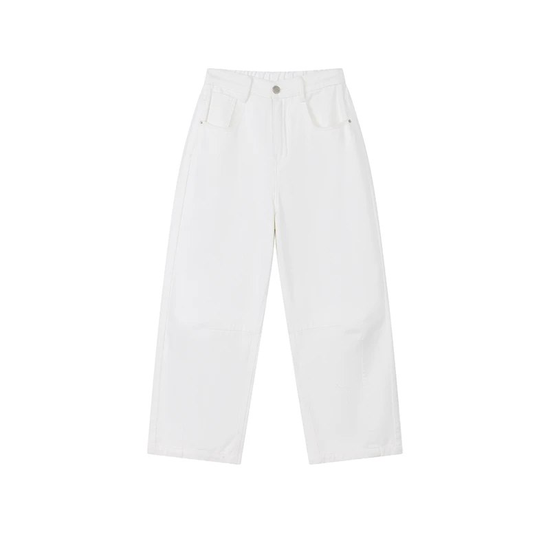 【女乔专属】时尚纯色宽松休闲裤W6715