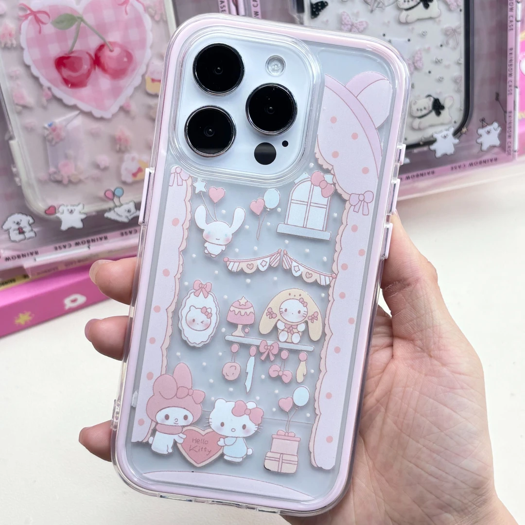 二合一【拍一拆三】卡通可爱手机壳 发货不带包装盒