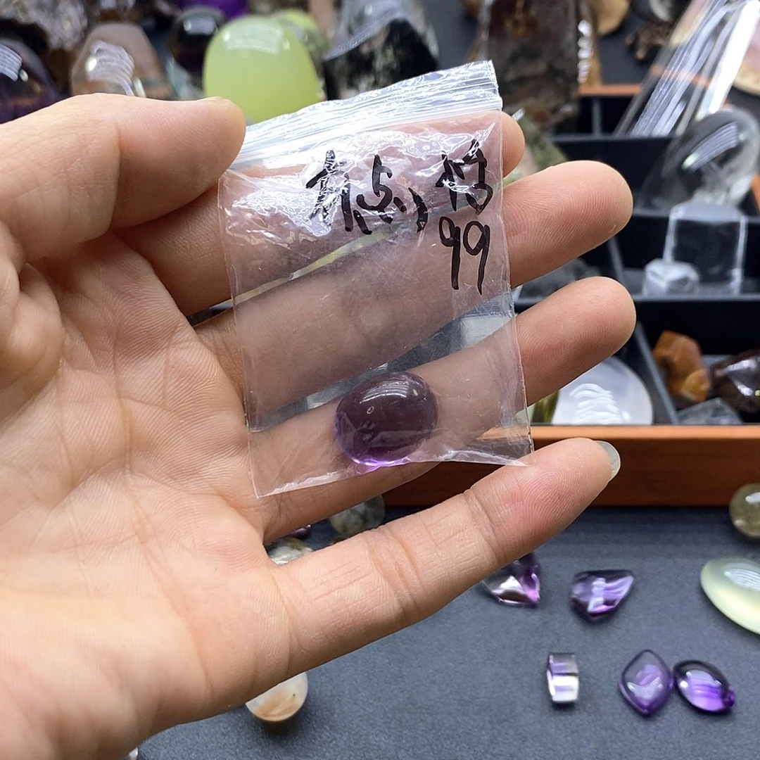 未镶嵌颈饰紫晶紫水晶