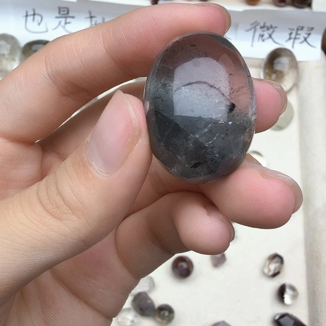叶***子未镶嵌珠宝半成品紫晶