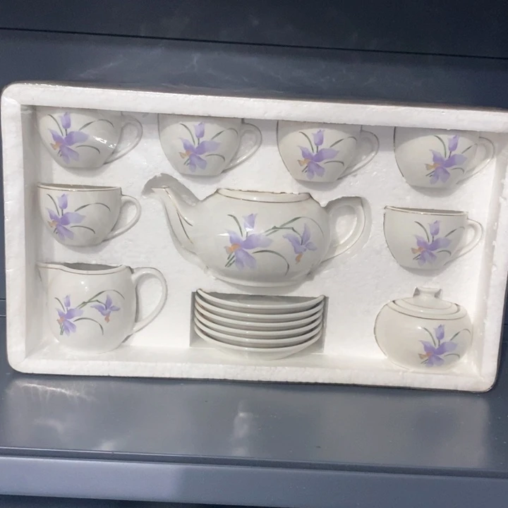 瓷片四厂强化瓷茶具15头