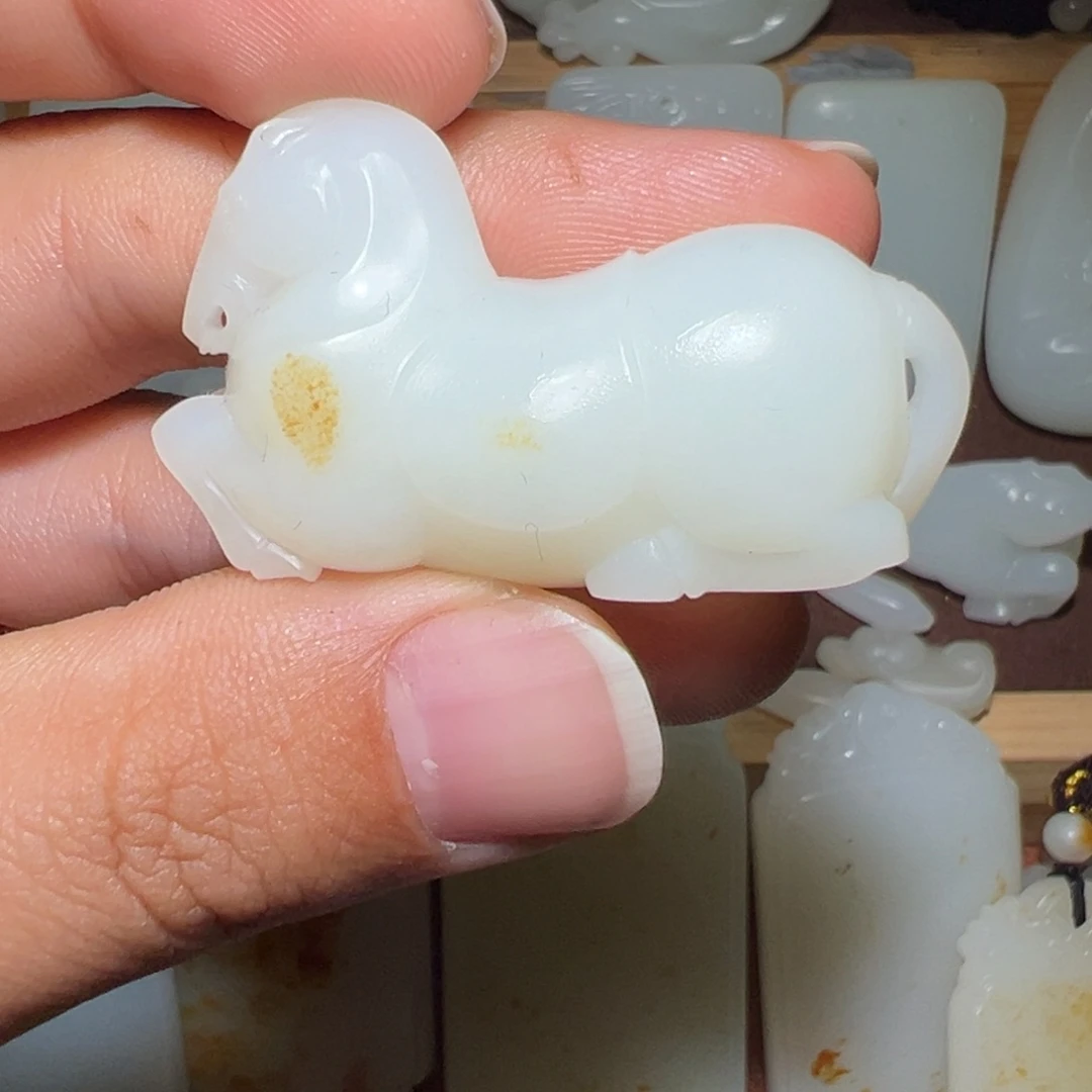 和田玉挂件未镶嵌*️