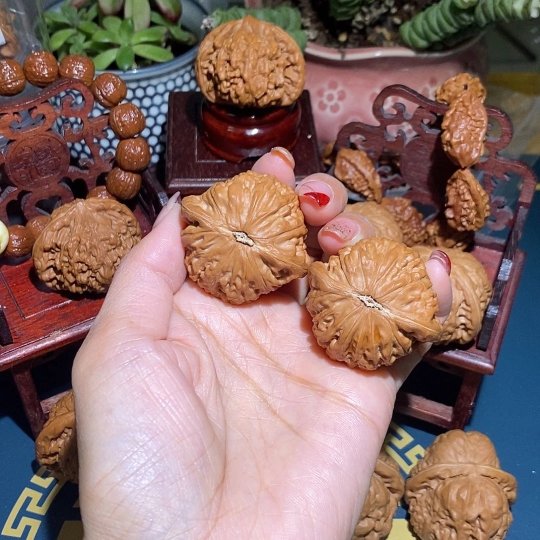 文玩核桃把件铁锤43