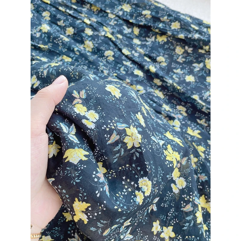 【秋日氛围感拉满 ～100天丝小黄花】韩系百搭